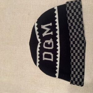 Black and White DGM Beanie